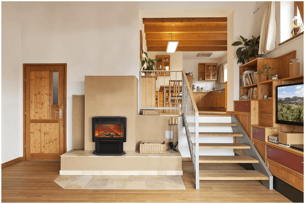 Amanti FS‐26‐922 Freestanding Electric Fireplace