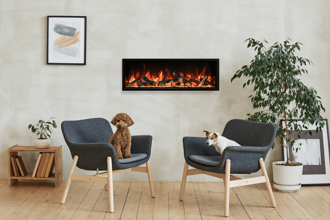 Amantii Symmetry Bespoke Xtra Tall Smart Electric Fireplace