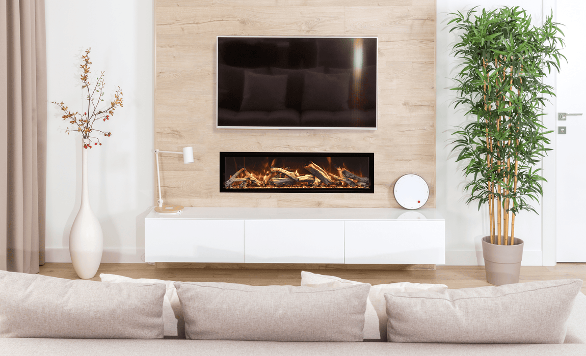 Amantii Symmetry Bespoke Xtra Tall Smart Electric Fireplace