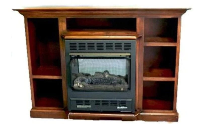 Buck Stove Prestige Bookcase Mantel Accessory for Model 34, Model 329, Model 384 Gas Stove