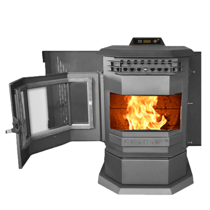 ComfortBilt HP22 Pellet Stove with Auto Ignition Brown SS