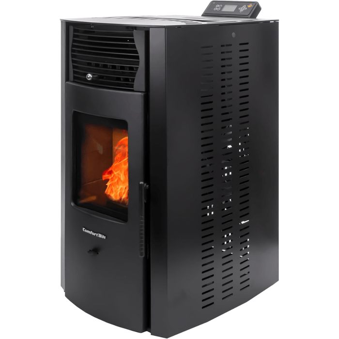 ComfortBilt HP50S Pellet Stove with Auto Ignition Black