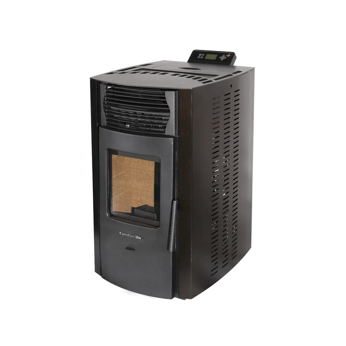 ComfortBilt HP50S Pellet Stove with Auto Ignition Brown