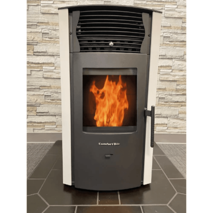 ComfortBilt HP50S Pellet Stove with Auto Ignition White