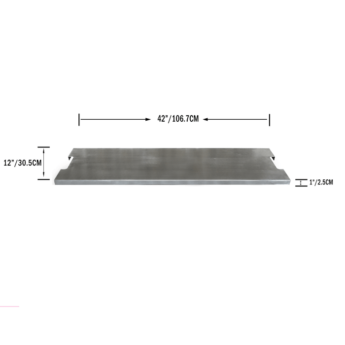 Elementi Granville Fire Table Stainless Steel Lid