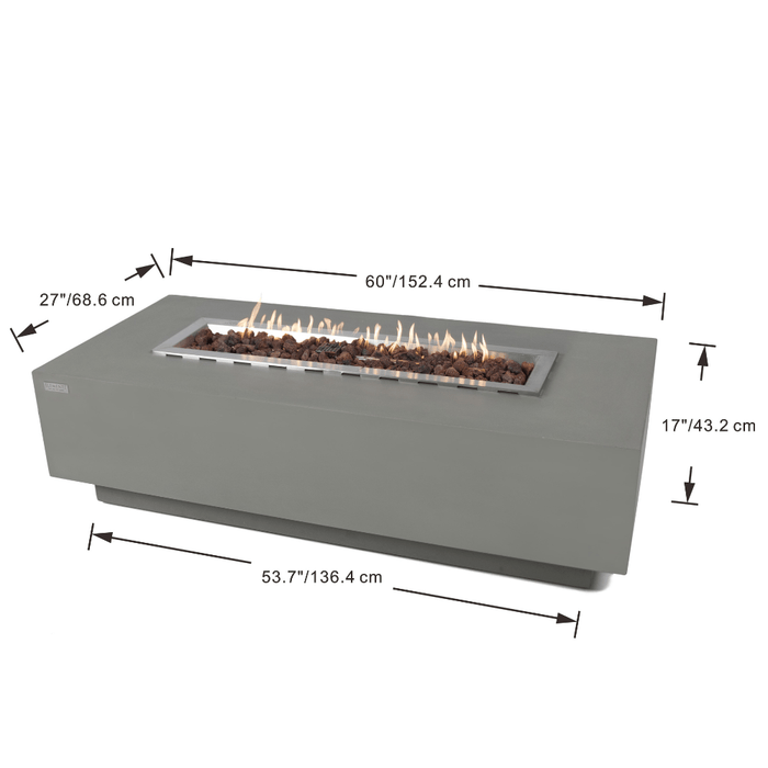 Elementi Hampton Fire Table