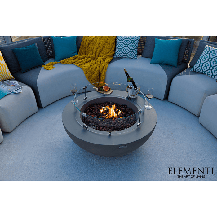 Elementi Lunar Bowl Fire Table
