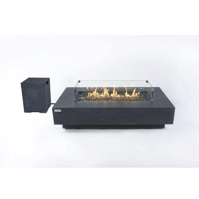 Elementi Plus Positano Fire Table Dark Gray