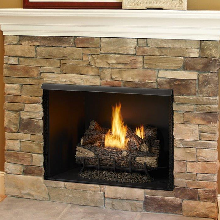 Monessen 42 Inch Exacta Circulating Clean Face Vent Free Gas Fireplace Firebox