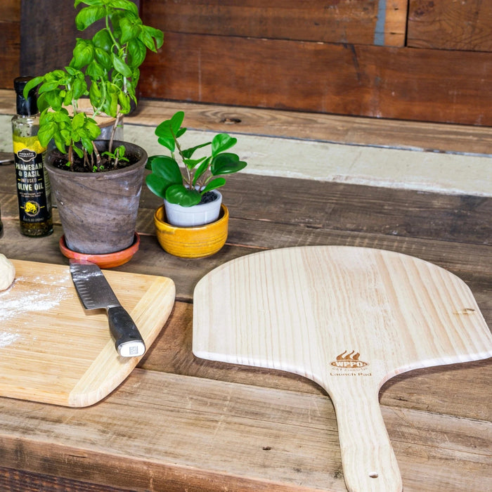 WPPO 14"x 24" Wooden Pizza Peel 2-Pack