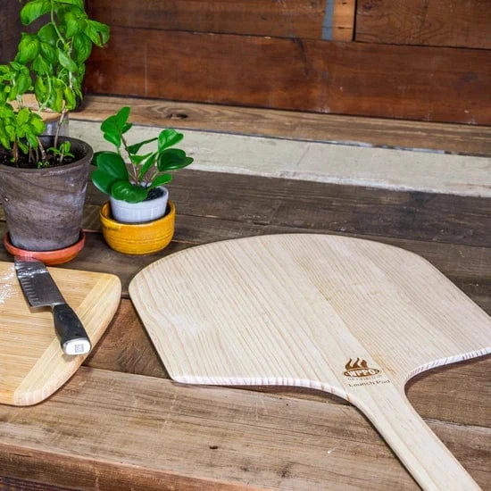 WPPO 14 x 36 Inches Wooden Pizza Peel 2-Pack