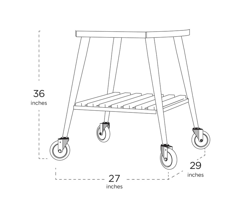 WPPO Infinity 50 Wheeled Trolley