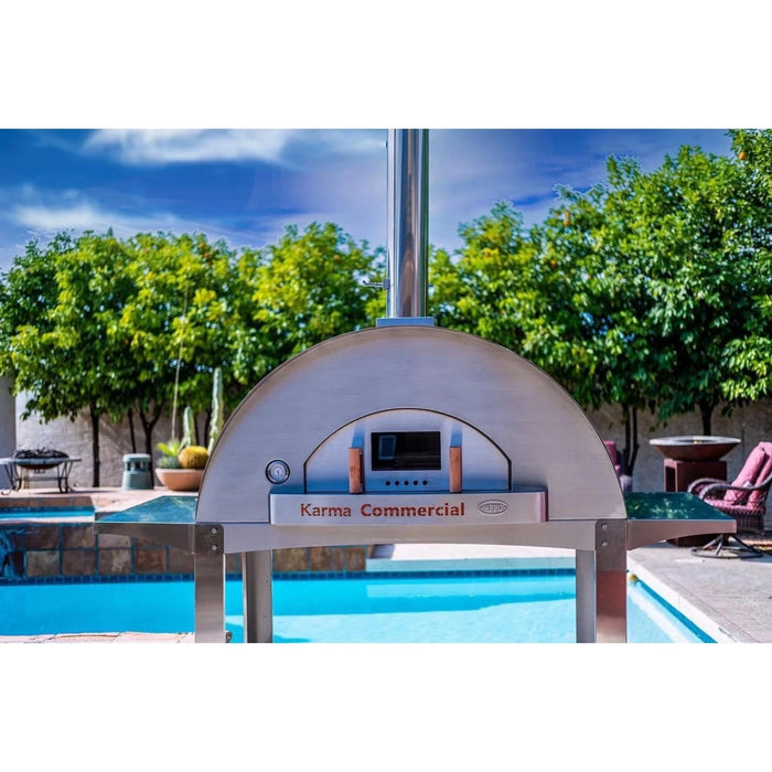 WPPO Karma 55-inch Commercial Wood Fired Outdoor Pizza Oven