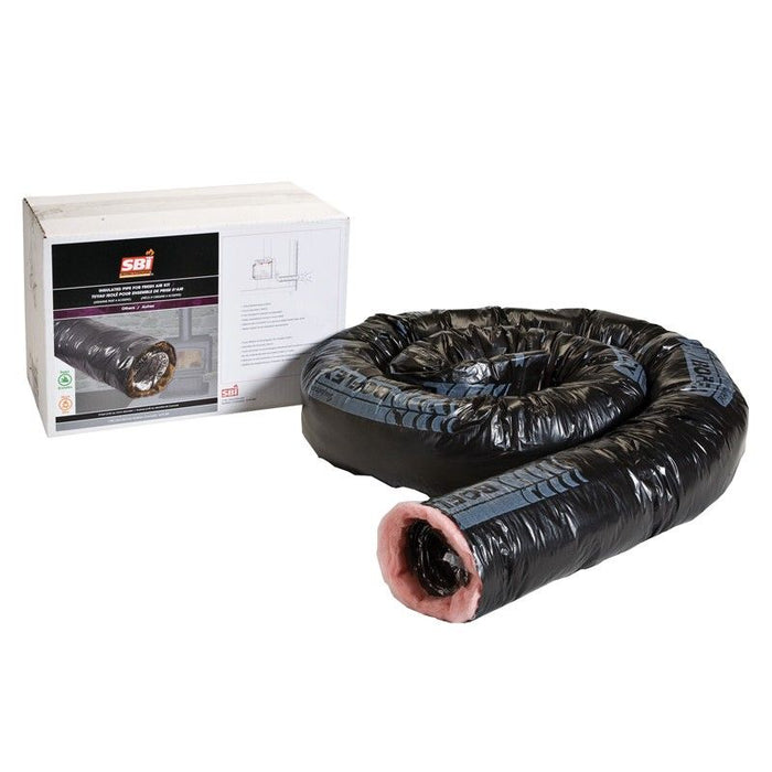 10 Foot Insulated Flex Pipe For Fresh Air Intake