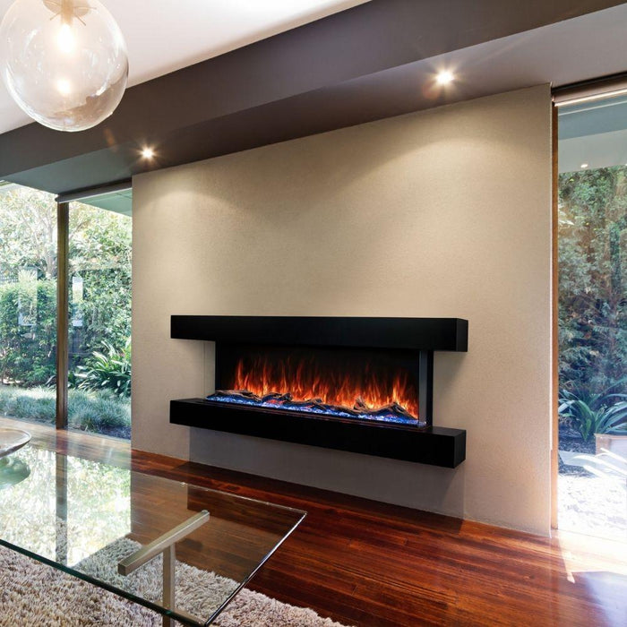 Modern Flames "Landscape Pro Multi" 3-Sided Smart Electric Fireplace, Sizes: 44"- 96"