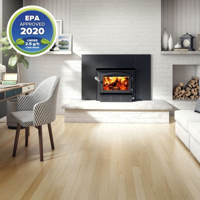 Drolet Escape 1500-I Wood Insert With Faceplate