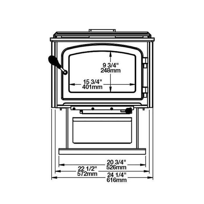 Drolet Escape 1500 Wood Stove