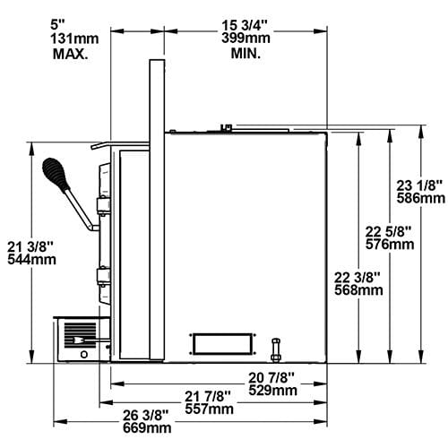 Drolet Escape 1800-I Wood Insert Trio (25FT)
