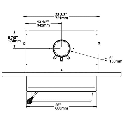 Drolet Escape 1800-I Wood Insert Trio (35FT)