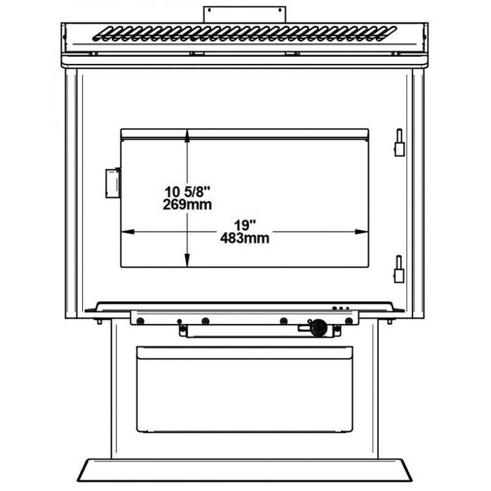 Drolet HT3000 Wood Stove