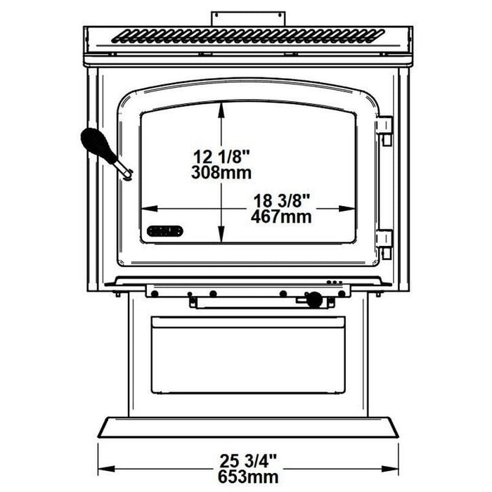 Drolet HT3000 Wood Stove
