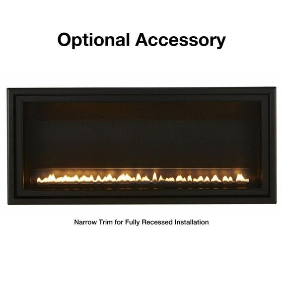 Empire Boulevard 30-Inch Slim Line Wall Mounted/Recessed Ventless Gas Fireplace