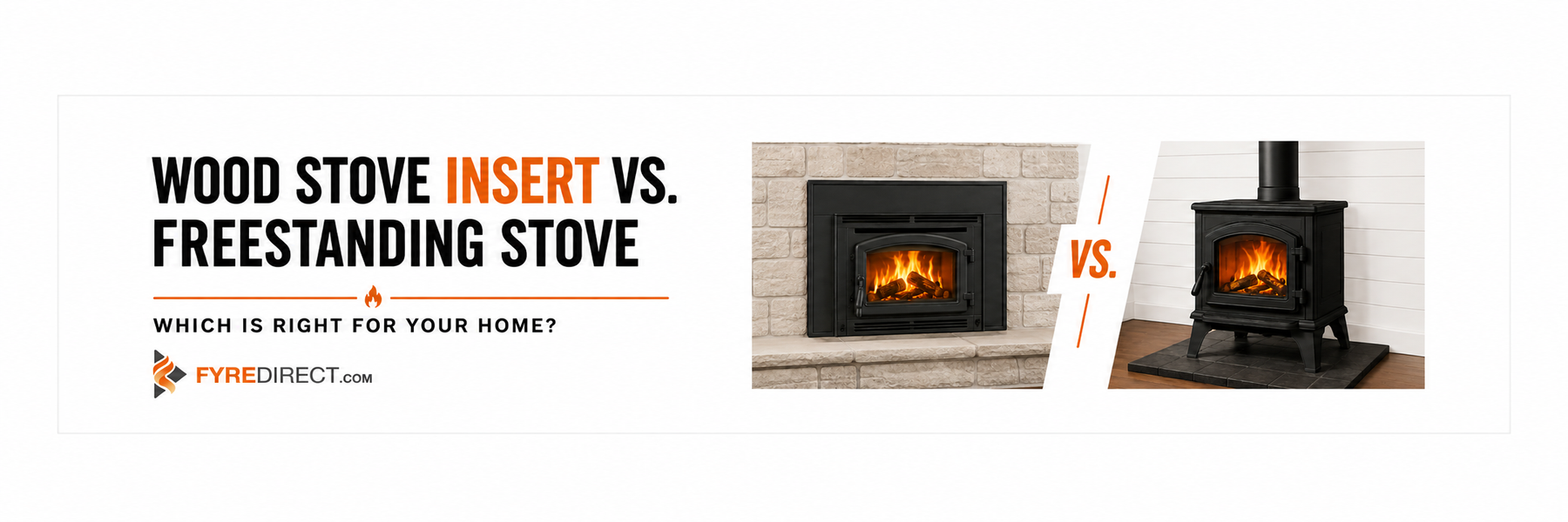 Wood Stove Insert vs. Freestanding Stove: Which is the Right Stove for You?