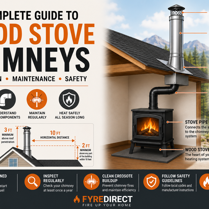 Wood Stove Chimney Guide: Types, Sizing & Safety