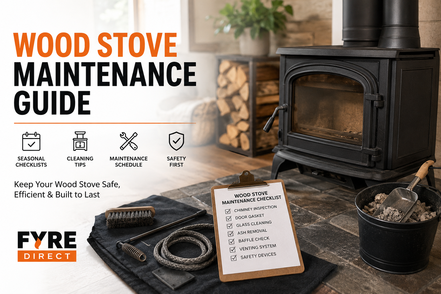 Wood Stove Maintenance Guide: Keep Your Stove Running Safely & Efficiently (2026)
