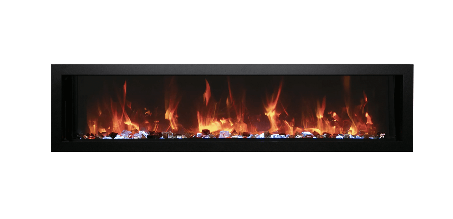 Amantii Symmetry Xtra Slim Smart Electric Fireplace