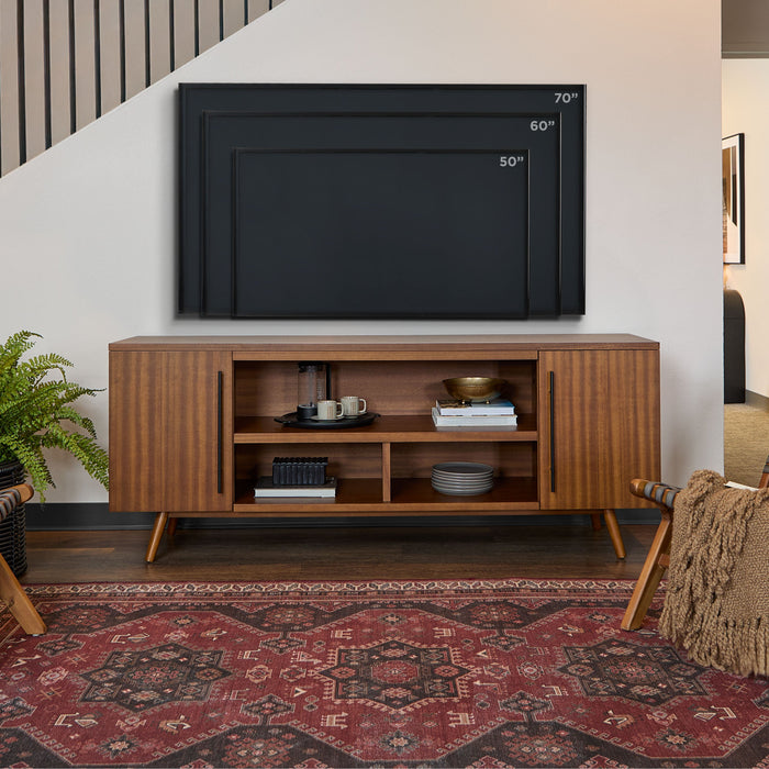 Morris Landscape Shelf TV Stand