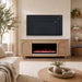 Dahlia Landscape Smart Electric Fireplace Tv Stand
