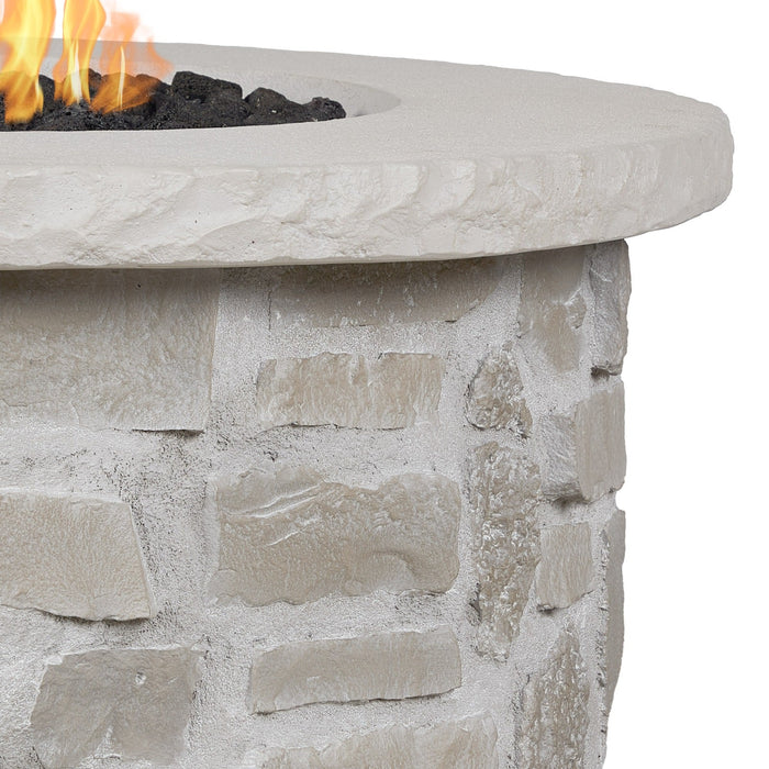 Scottsdale Round LP Fire Table