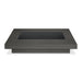 Geneva Large Rectangle Lid in Charcoal (1582LP)