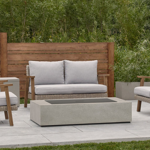 La Valle Rectangle Lid in Charcoal (1590LP)