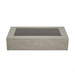 La Valle Rectangle Lid in Charcoal (1590LP)