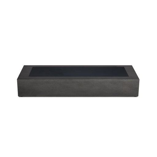 La Valle Large Rectangle Lid in Smokestone (1591LP)