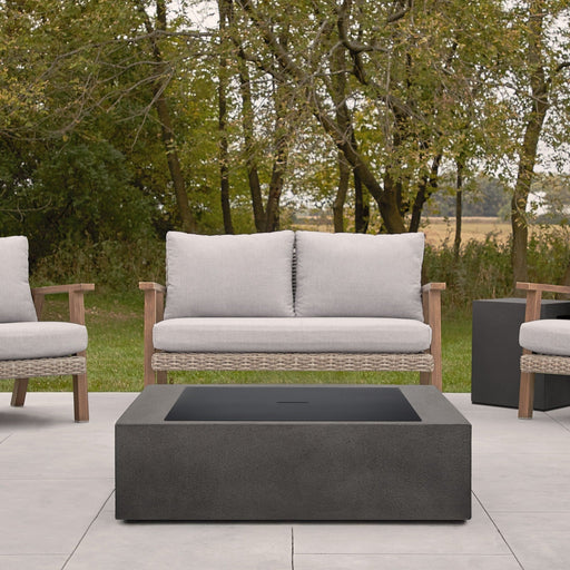 La Valle Square Lid in Charcoal (1592LP)