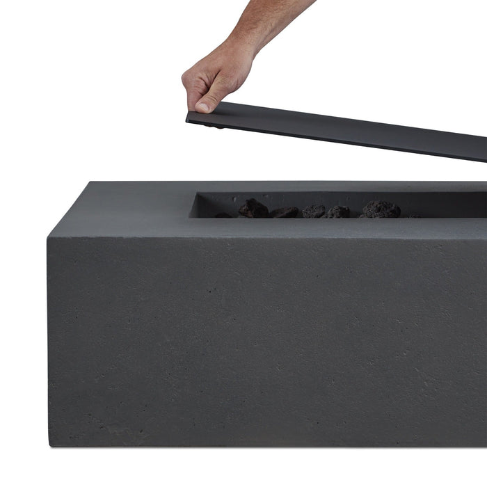 Estes Rectangle Aluminum Fire Table Lid