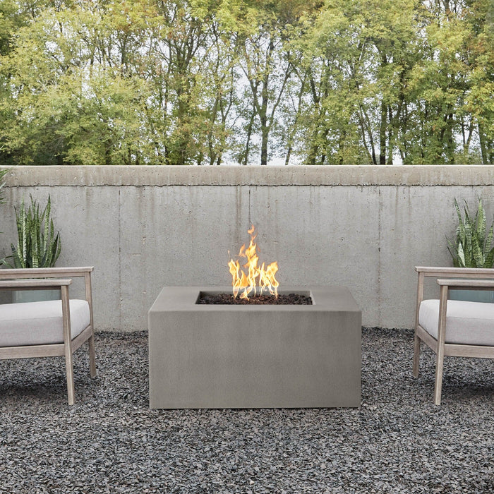Estes Casual Square Natural Gas Fire Table