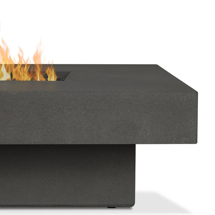 Geneva Low Rectangle Propane Fire Table