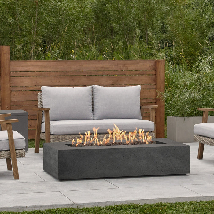 La Valle Low Rectangle Propane Fire Table