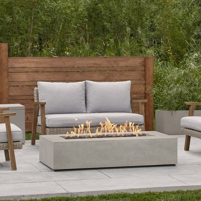 La Valle Low Rectangle Propane Fire Table