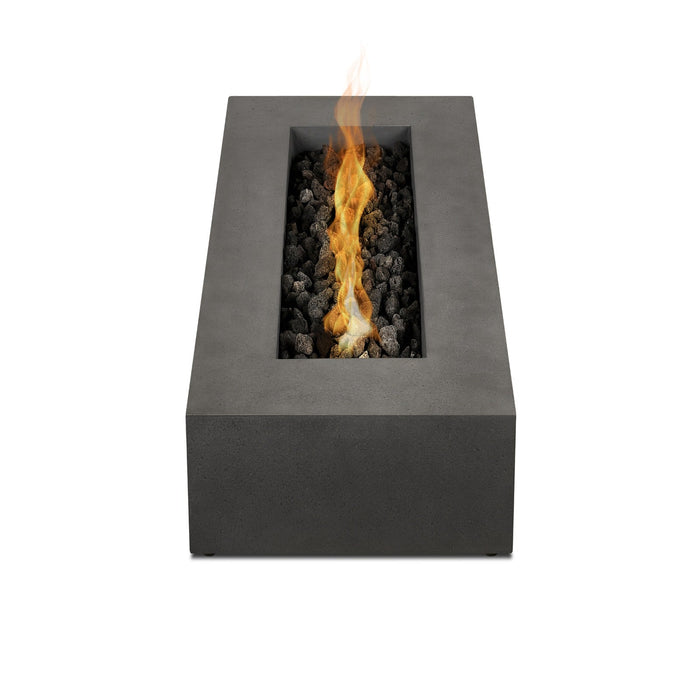 La Valle Low Long Rectangle Propane Fire Table