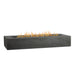 La Valle Low Long Rectangle Propane Fire Table
