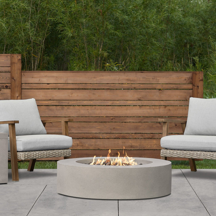 La Valle Round Propane Fire Table