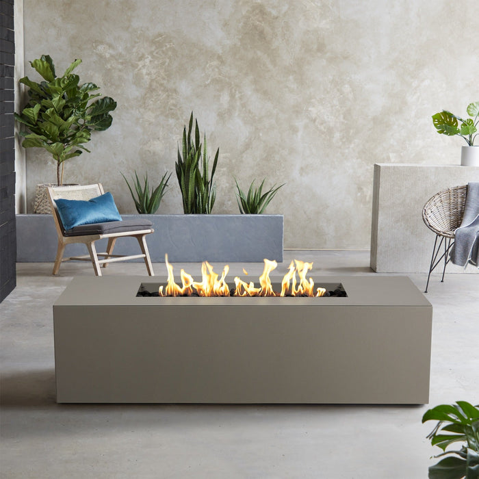 Coden 72" Rectangle Chat Fire Table