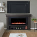 Bristow Landscape Smart Electric Fireplace