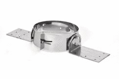 5"-8" Ventis Class-A All Fuel Chimney Galvanized Roof Support - VARS58