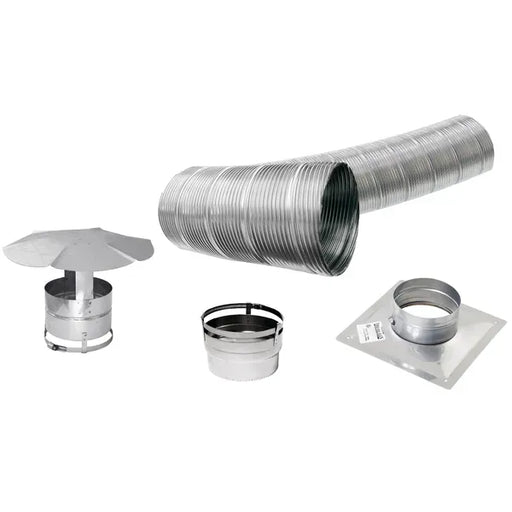 5"Ø x 35' Stainless Flex Liner Kit for Inserts